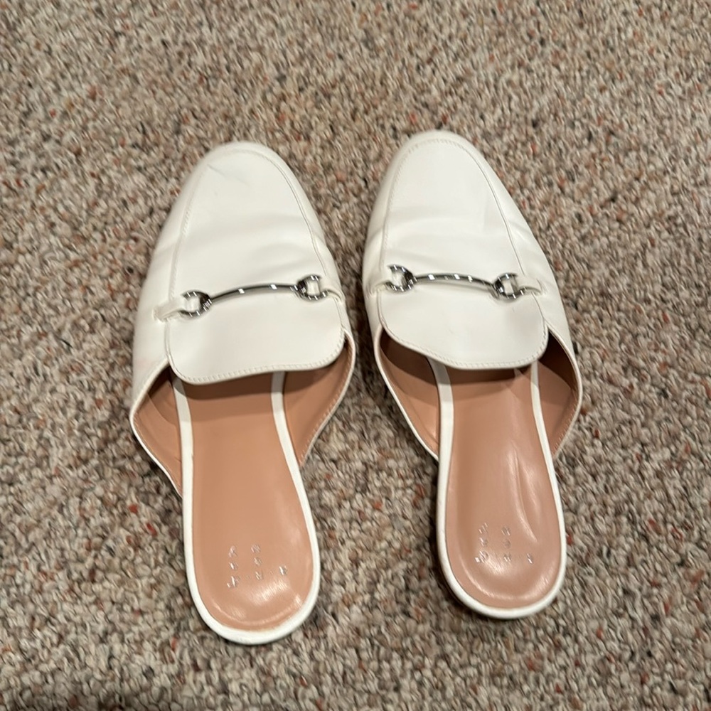 Lightly worn mules
